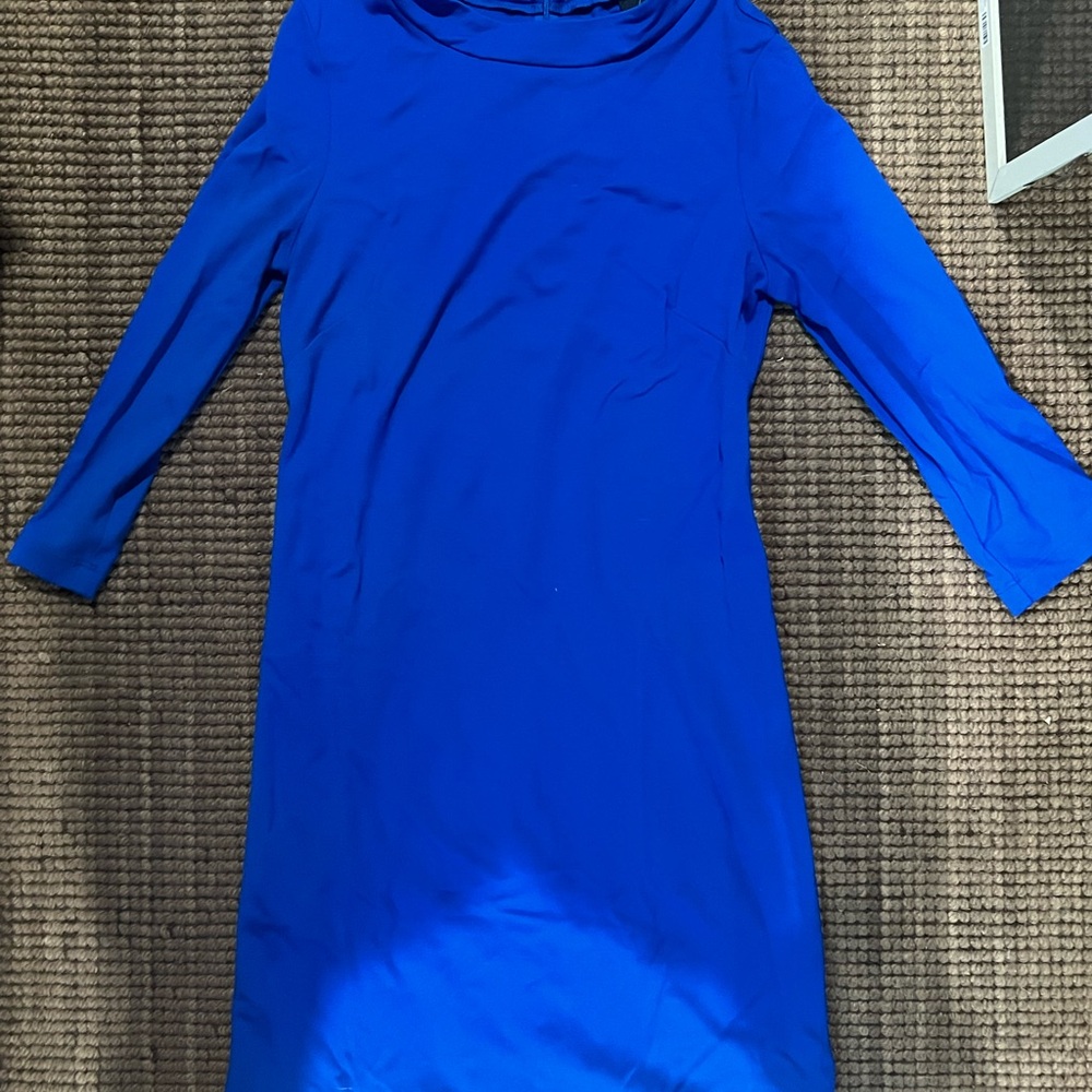 Elegant Blue Women's Dress